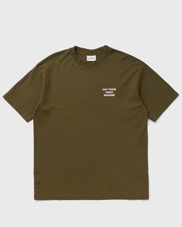 Тениска Drôle de Monsieur Slogan T-Shirt Зелено | I-TS203-CO002-KK, 0