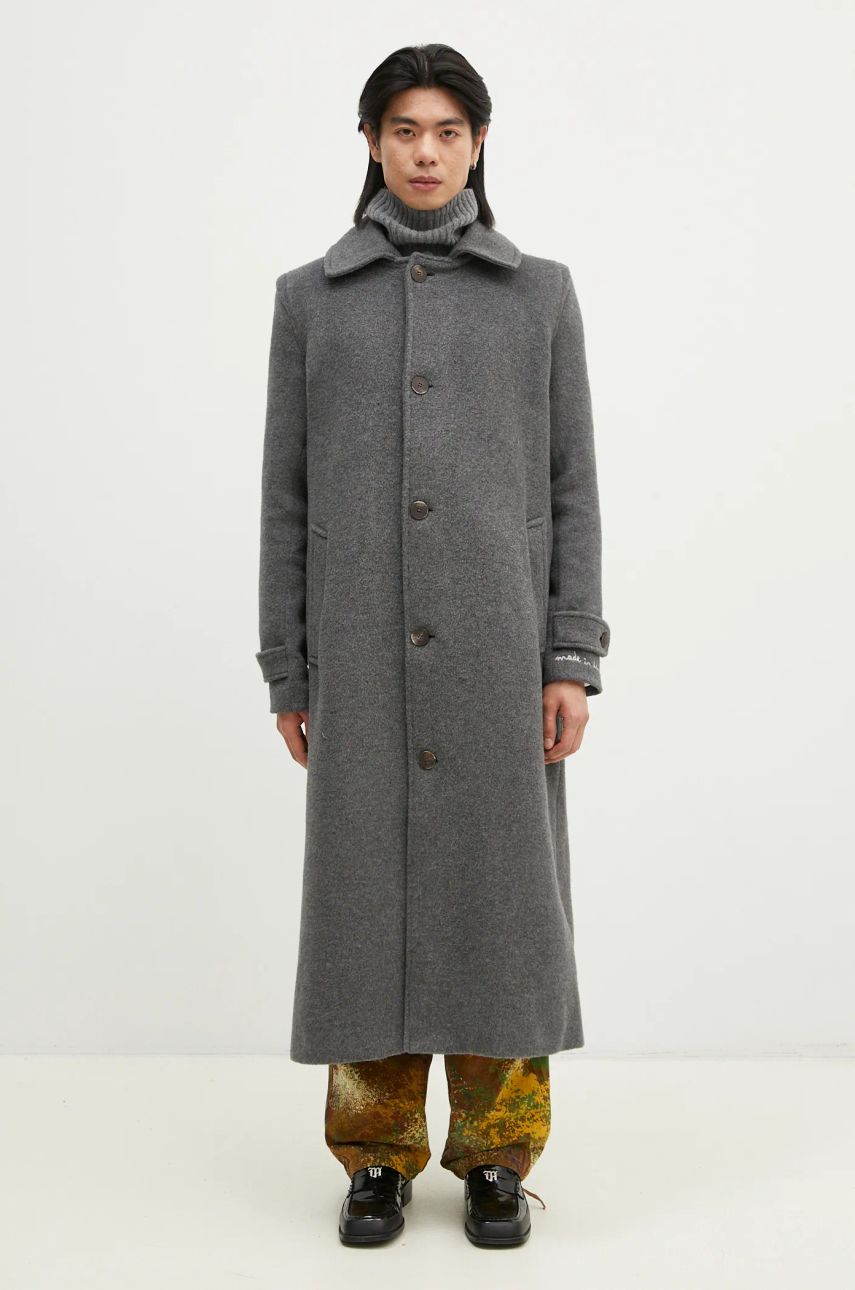 Палта Fiorucci Fiorucci Wool Coat Сиво | U01FMOCO244WO01GY01, 0