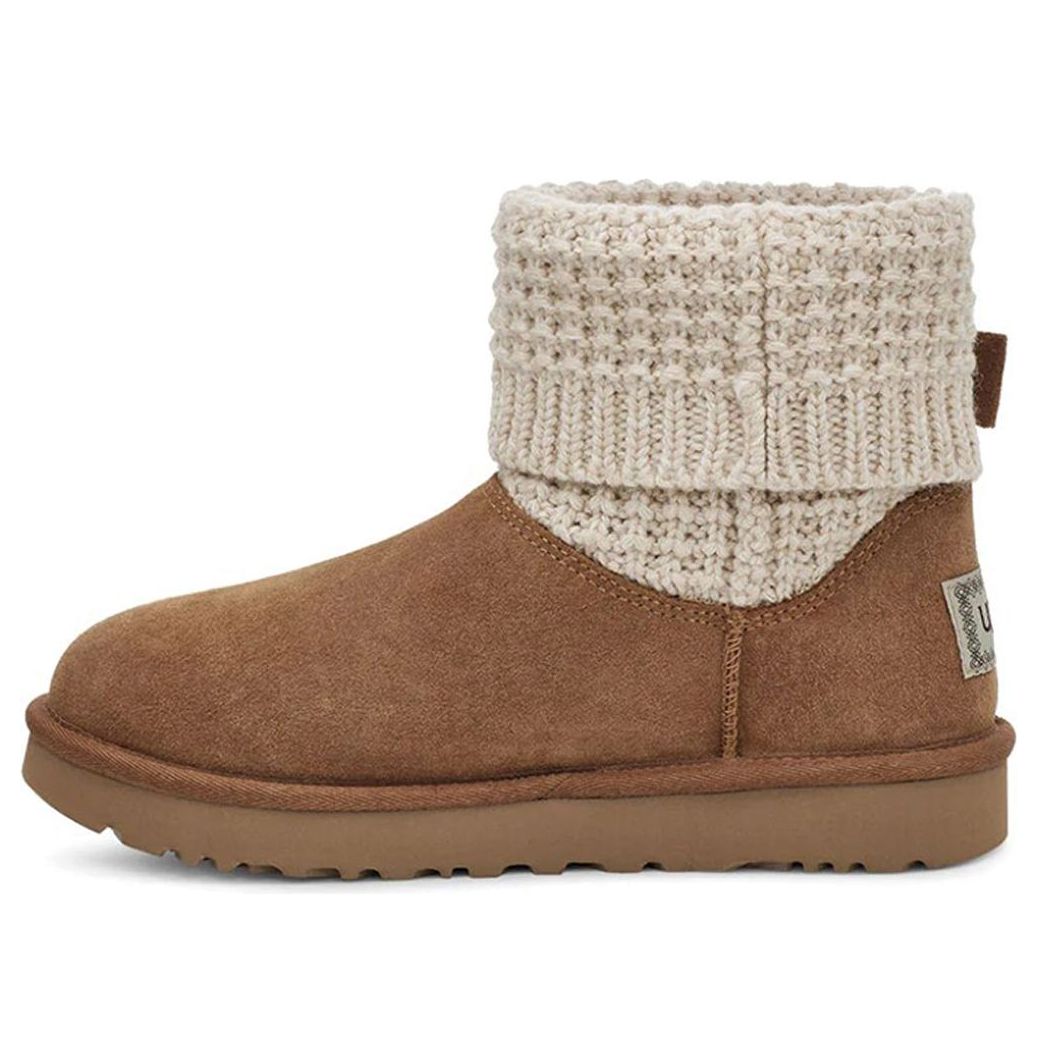 Кецове и обувки UGG Classic Solene Mini Boots Кафяво | 1113463-CHE, 0