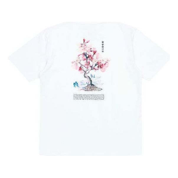 Тениска Li-Ning Sakura Graphic T-Shirt Бяло | AHSR630-1, 0