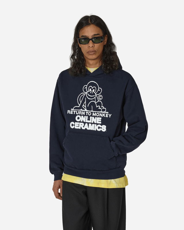 Return To Monkey Hoodie Navy