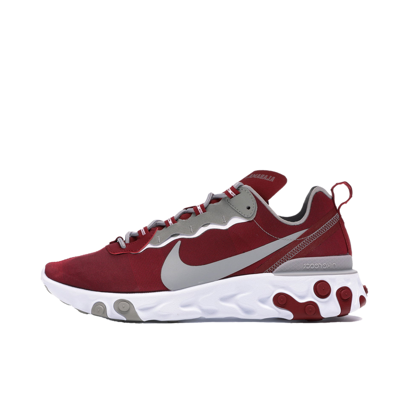 Кецове и обувки Nike React Element 55 "Alabama" Бургунди | CK4795-600