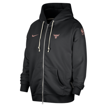 Суитчър Nike Dri-FIT Chicago Bulls Standard Issue Full-Zip Hoodie Черно | FV2019-010, 0