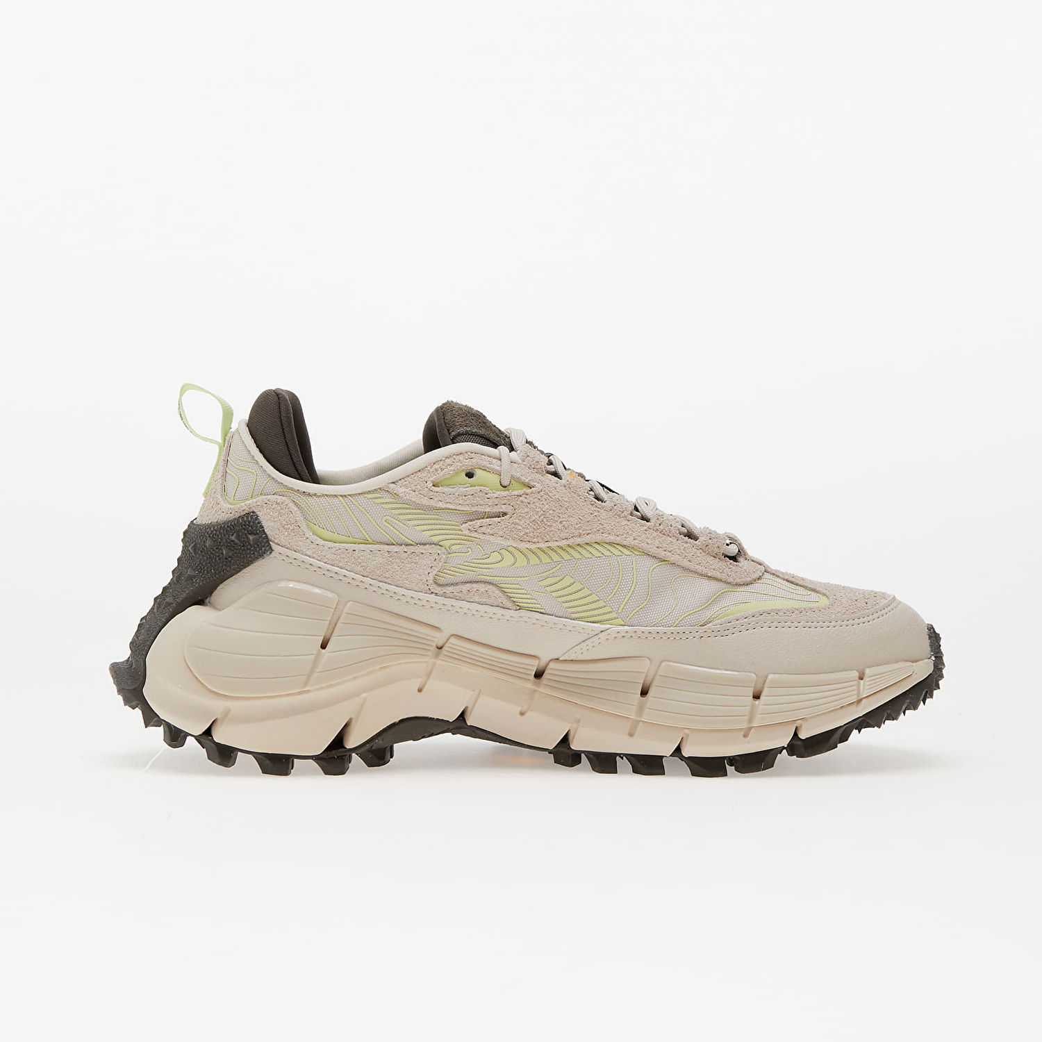 Кецове и обувки Reebok Zig Kinetica 2.5 Edge Stucco/ Gro/ Citglo Бежово | 100033134, 1