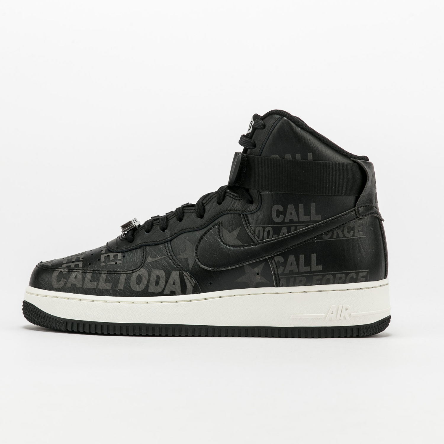 Кецове и обувки Nike Air Force 1 High '07 Premium Черно | CU1414-001, 0