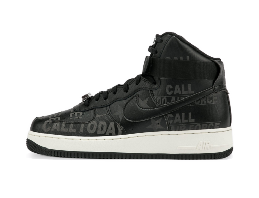 Кецове и обувки Nike Air Force 1 High '07 Premium Черно | CU1414-001