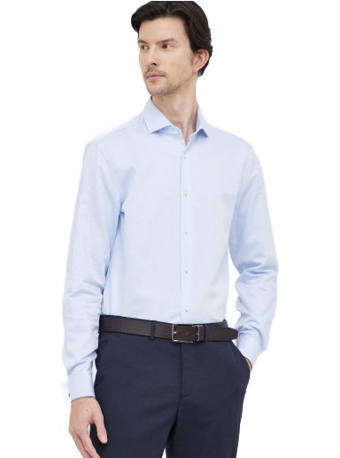 Риза BOSS Slim Fit Shirt Синьо | 50490144