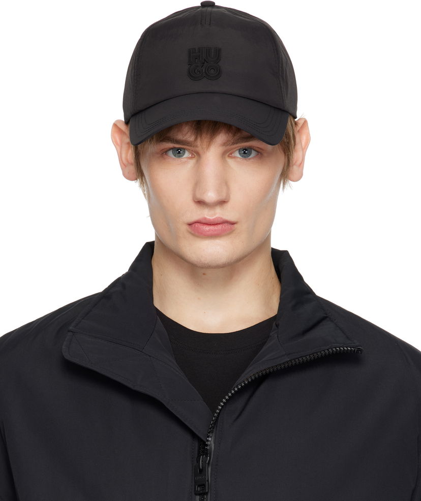 Шапка с козирка BOSS Logo Cap Черно | 50533408