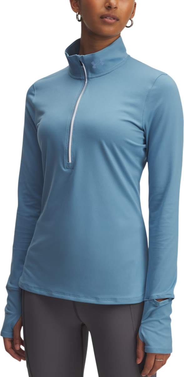 Тениска Under Armour Under Armour Qualifier Run 1/2 Zip Running Pullover Синьо | 1379349-418, 0