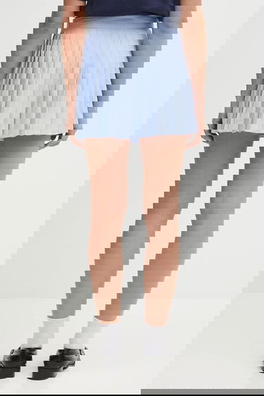 Пола Sporty & Rich Sporty & Rich Src Anae Mini A-Line Skirt Синьо | SK018602300ST08, 2