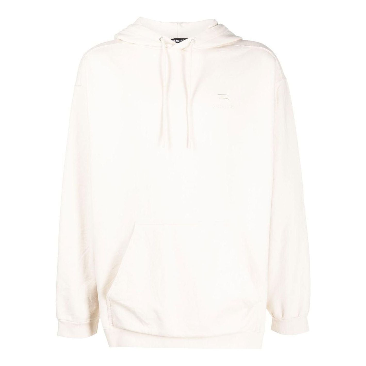 Суитчър Balenciaga Oversized Drawstring Hoodie Бяло | 600583TLVA19080, 0