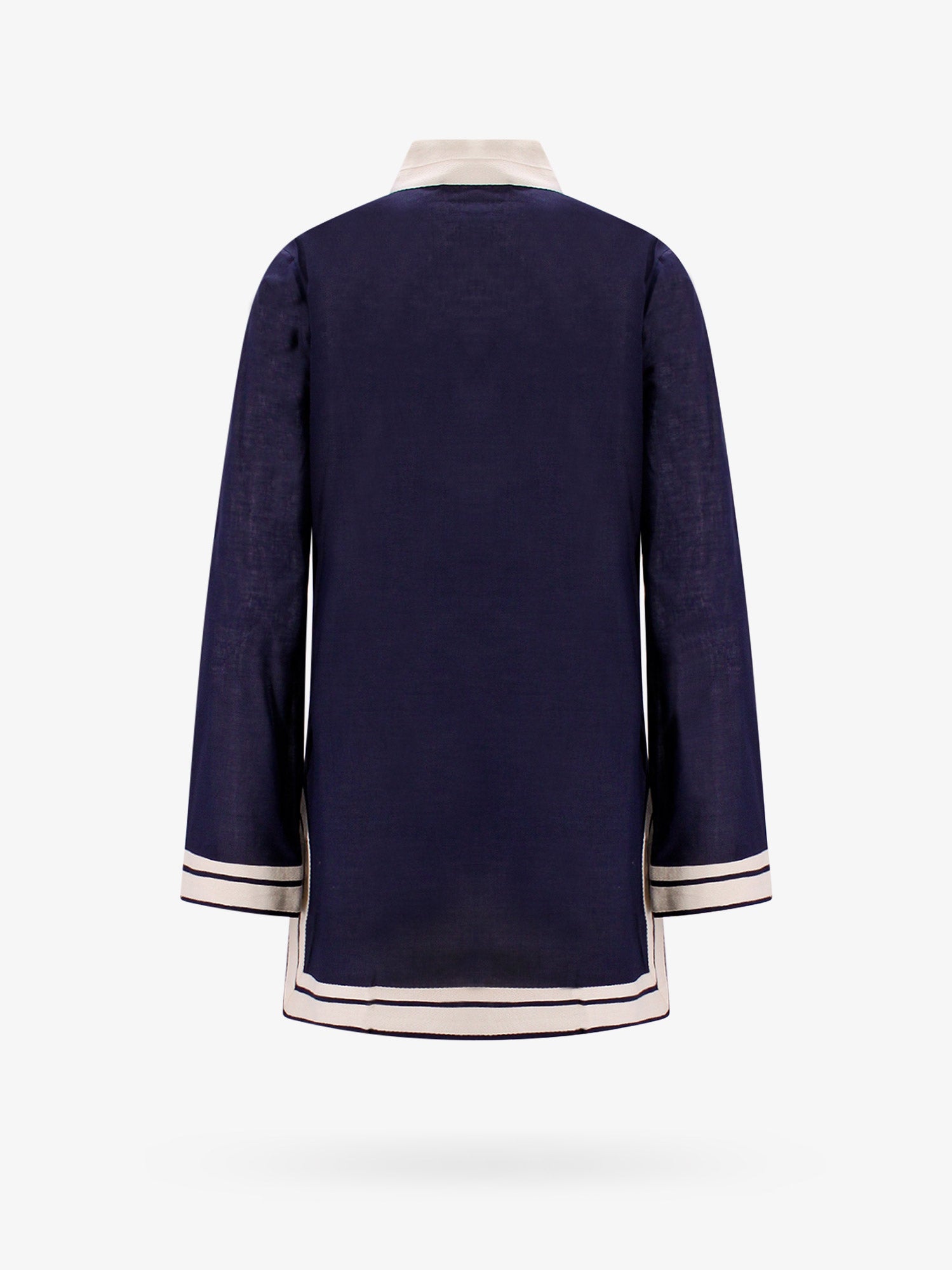 Риза Tory Burch Tory Burch Women's Tunic Dress Тъмно синьо | 83308405, 1