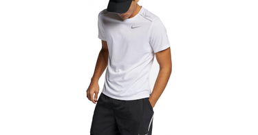 Тениска Nike Dri-FIT Miler Tee Бяло | aj7565-100, 1