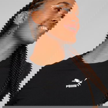 Тениска Puma Classics Slim T-Shirt Черно | 535610_01, 3