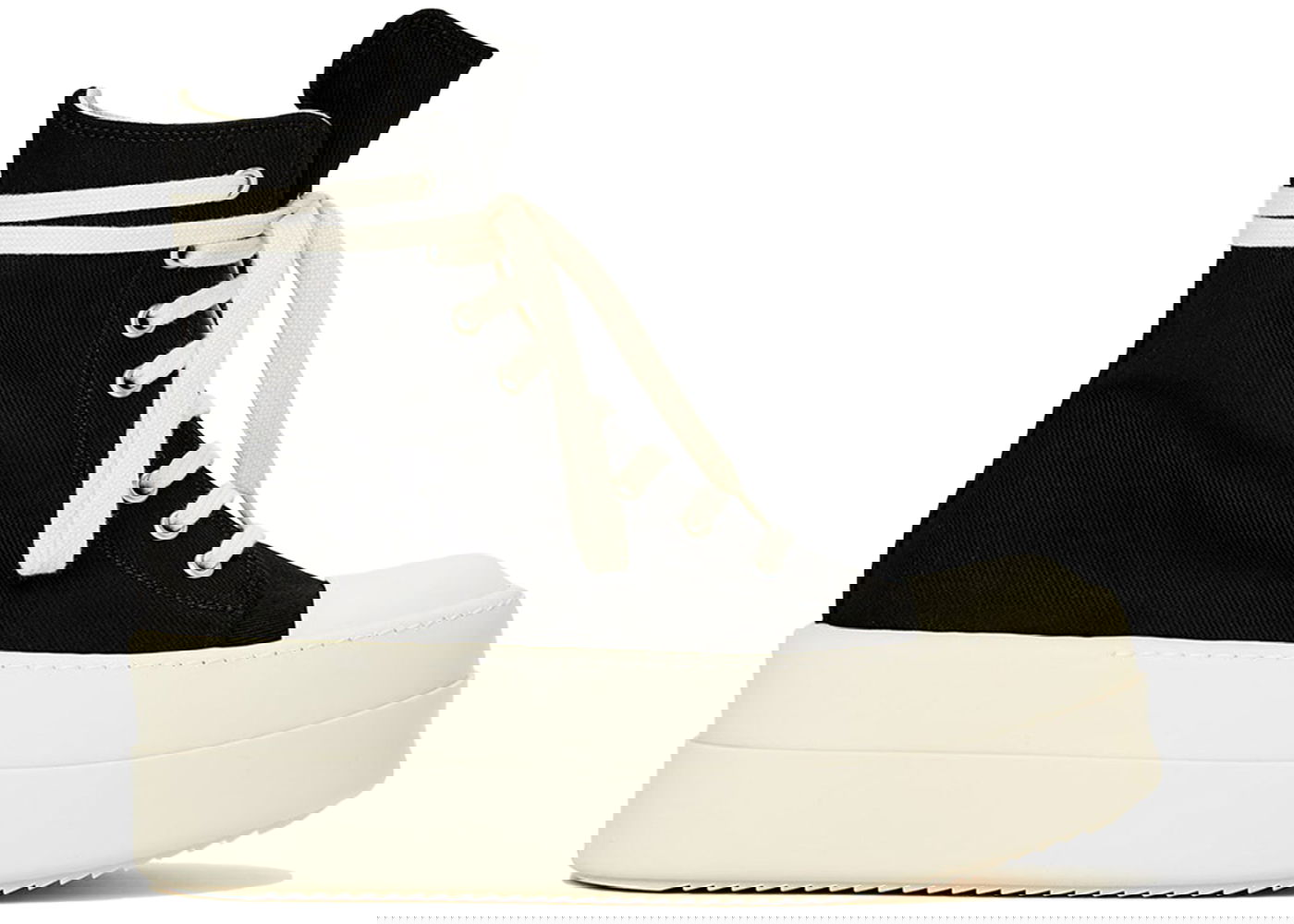 Кецове и обувки Rick Owens DRKSHDW Mega Bumper "Black White" W Черно | DS02C5831-DO-911, 0