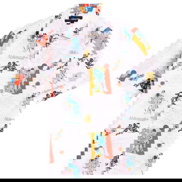 Риза Ahluwalia Kada Printed Short Sleeve Shirt Многоцветен | M-AHLU-TO029-SS26-FA253-MU, 1