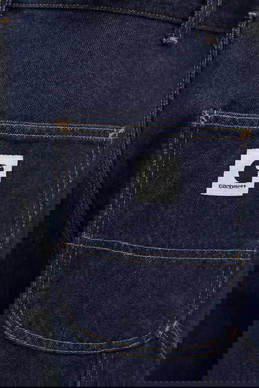 Дънки Carhartt WIP Brandon Double Knee Pant medium waist Тъмно синьо | I034635.102, 3