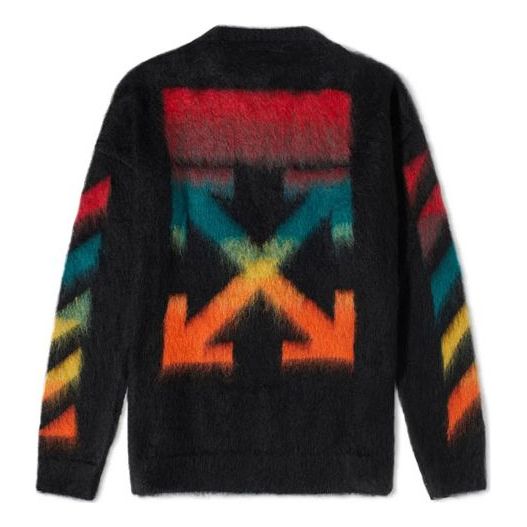 Пуловер Off-White Off-White Classic Arrow Logo Knit Pullover Черно | OMHA036E20KNI0011087, 0