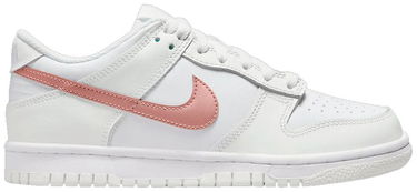 Кецове и обувки Nike Dunk Low "White Metallic Red Bronze" GS Бяло | DH9765-100, 0