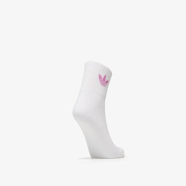 Бельо и чорапи adidas Originals Mid Ankle Crew Socks 3-Pack Розово | HL9229, 3