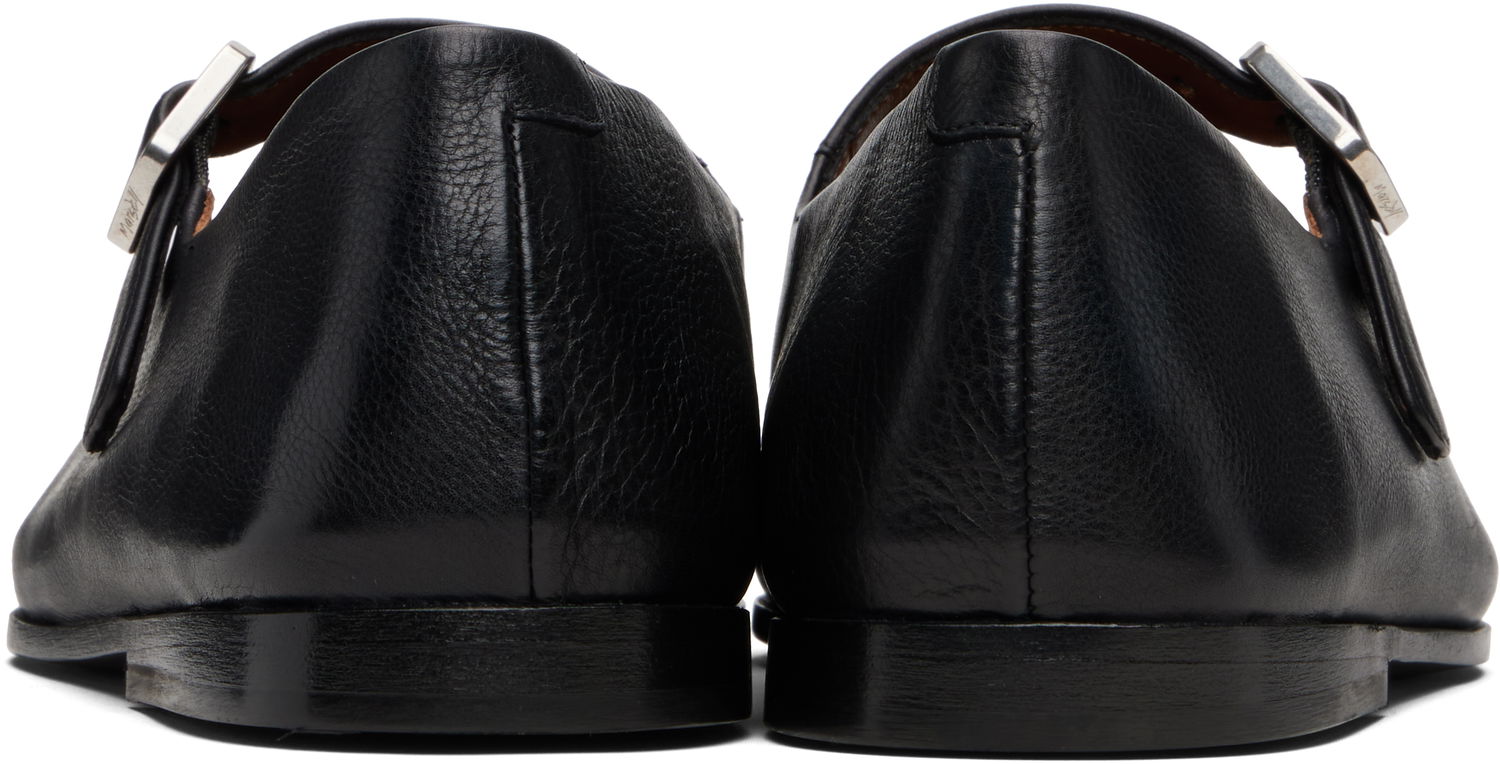 Кецове и обувки Marsèll Marsell Scivolo Leather Ballerina Flats Черно | MW8376 P010, 1