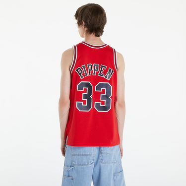 Фланелка Mitchell & Ness Chicago Bulls Scottie Pippen Swingman Jersey Червено | SMJYGS18153-CBUSCAR97SPI, 4