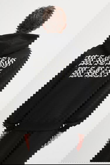 Суитчър WACKO MARIA Heavy Weight Plain Cotton Full-Zip Hoodie Черно | 25FW.WMC.SS02, 2