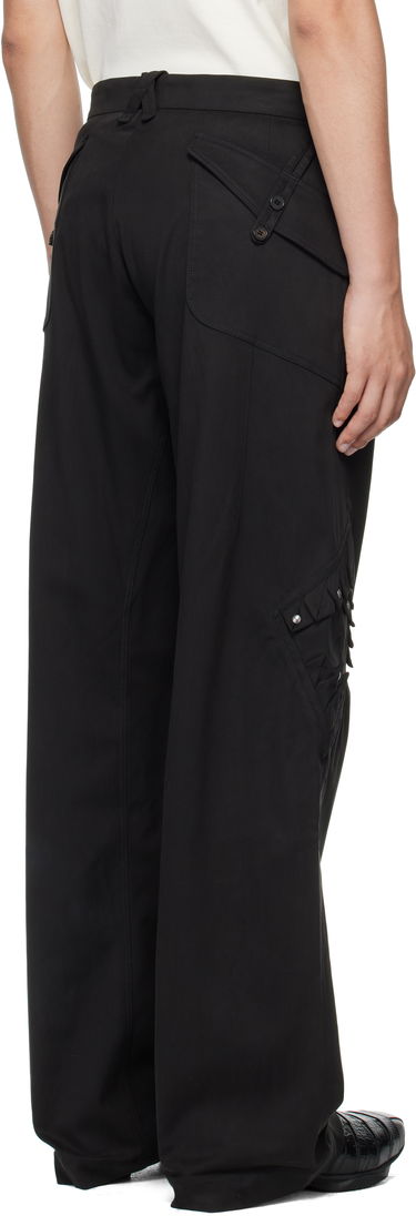 Карго панталони KIKO KOSTADINOV Kiko Kostadinov Estike Cargo Trousers Черно | KKAW25T05-15, 2
