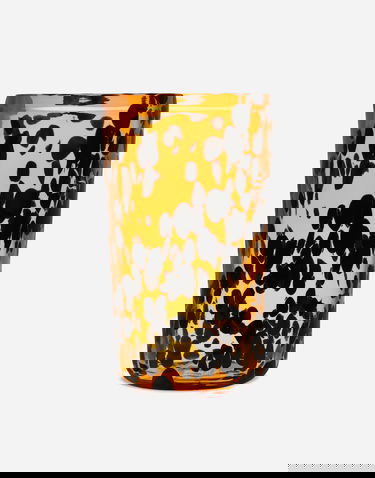 Домашен декор Dolce & Gabbana Cylindrical Tortoiseshell Pattern Murano Glass Vase Medium Многоцветен | TCC076TCACOUL003, 0