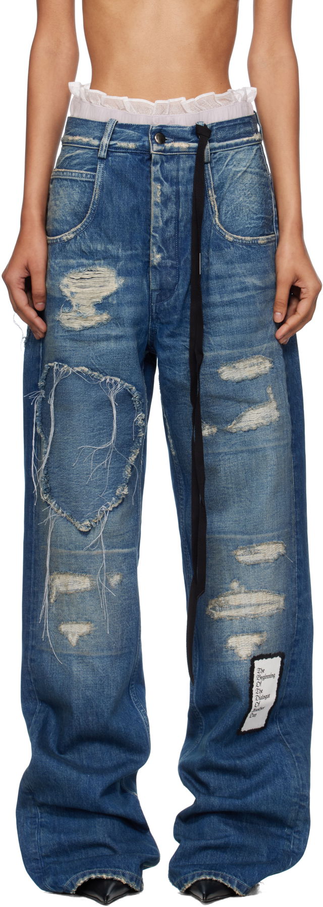Ann Demeulemeester Claire 5 Pocket Comfort Jeans