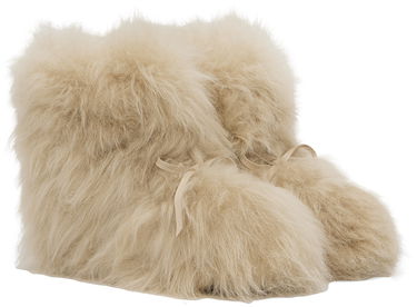 Облекло We11done We11done Fur Moccasin Boots Бежово | WD-AO2-24-459-W-BG, 3