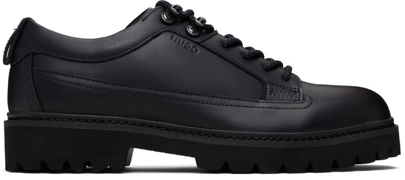 Кецове и обувки BOSS Hugo Lace-Up Derbys Черно | 50552707