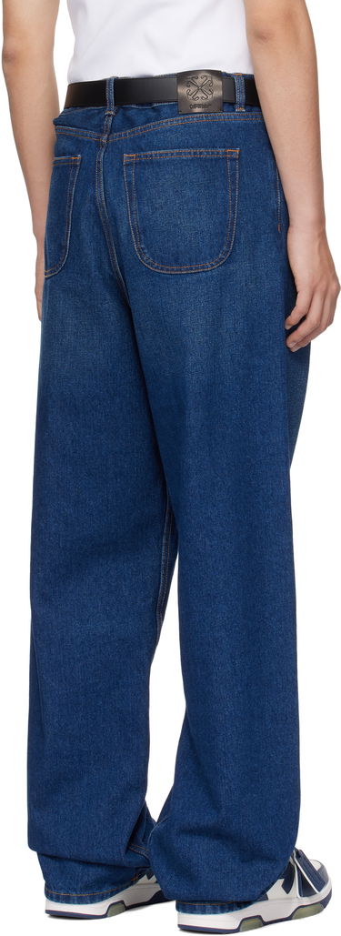 Дънки Off-White Off-White Loose Fit Jeans Синьо | OMYA180C99DEN0024400, 2