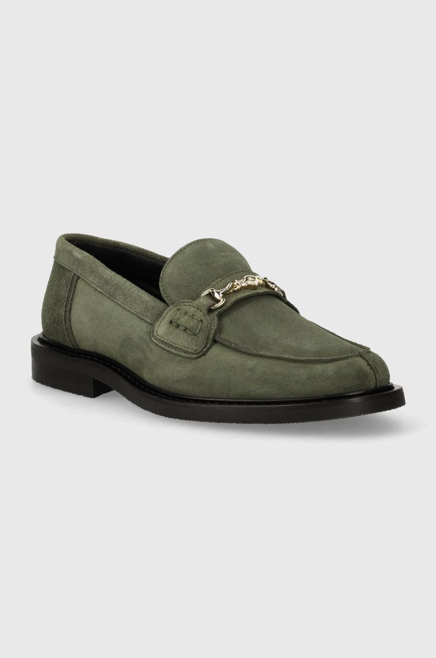 Кецове и обувки Filling Pieces Loafer Suede Зелено | 44222791926, 0