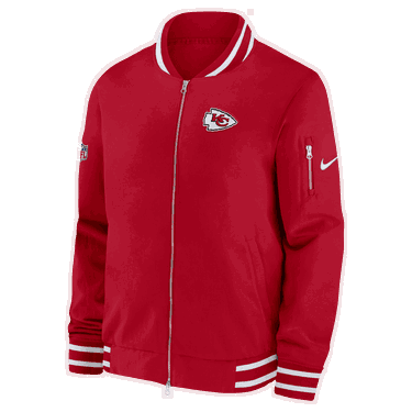 Яке бомбър Nike Coach NFL Kansas City Chiefs Bomber Червено | HF1043-657, 2