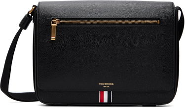 Чанта през рамо Thom Browne Thom Browne Reporter Bag Черно | MAG143B-00198, 4