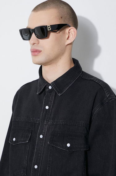 Риза BBC IceCream Icecream Running Dog Relaxed Denim Shirt Черно | IC24149, 4