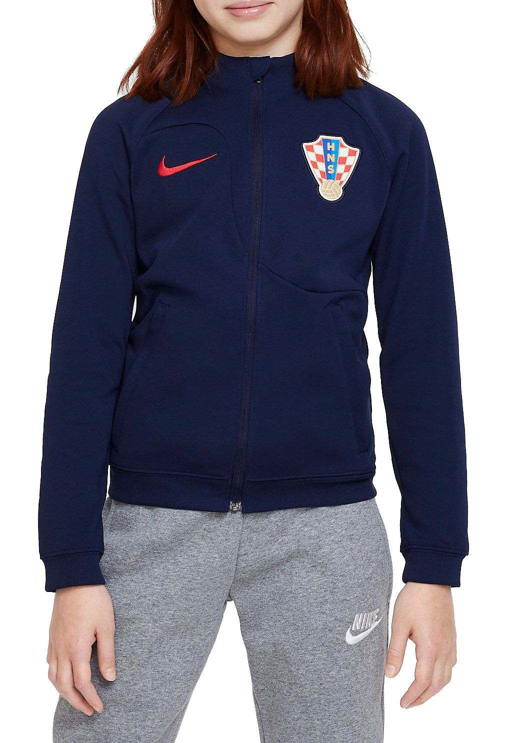 Яке Nike Croatia Academy Pro Prematch Jacket Тъмно синьо | dh5117-498, 0