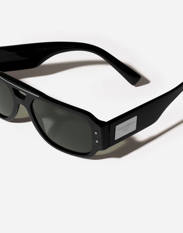 Слънчеви очила Dolce & Gabbana Squared Pilot Dna Sunglasses Черно | VG448AVP09A9V000, 3
