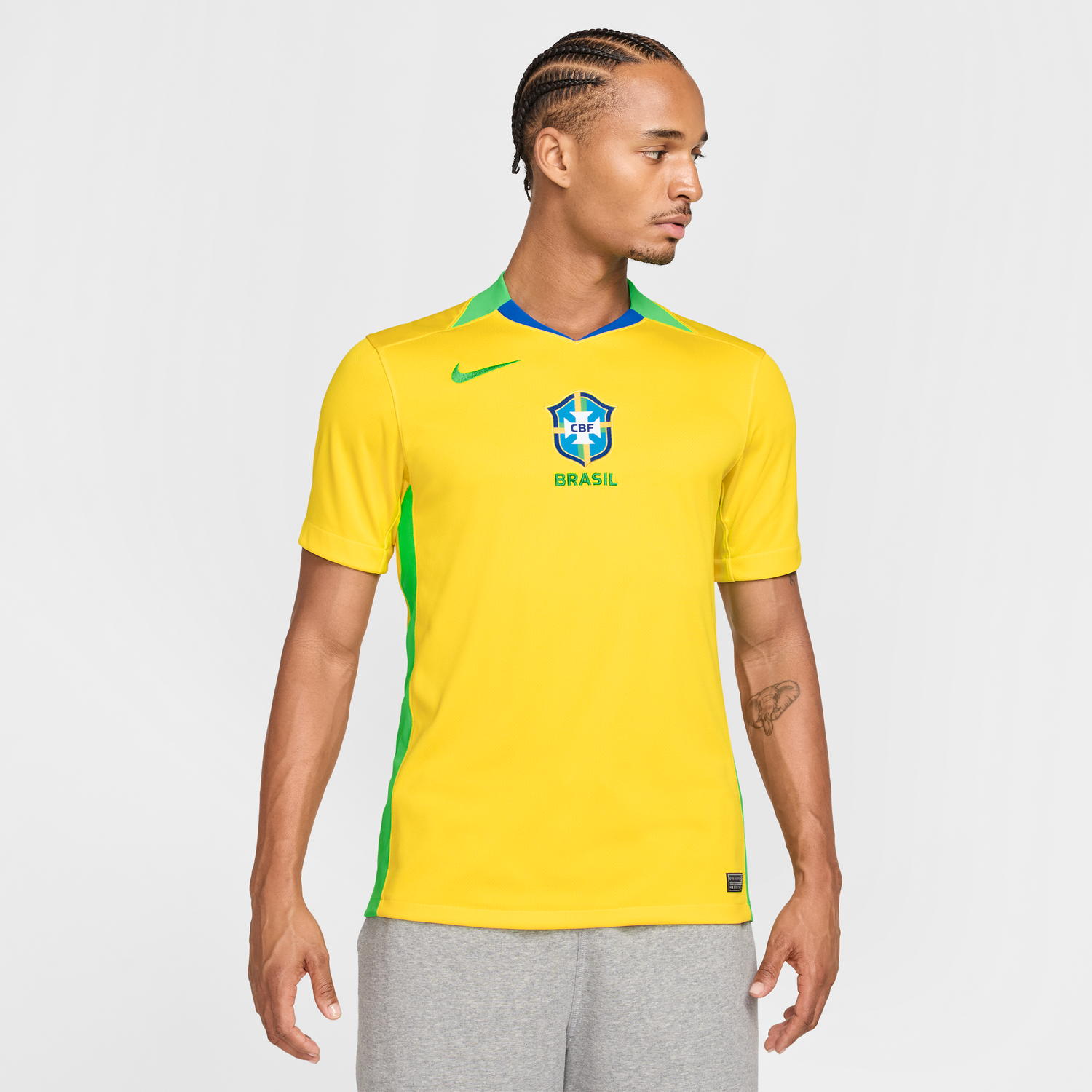 Фланелка Nike Brazil Stadium 2025 Replica Jersey Жълто | FZ9011-718, 0