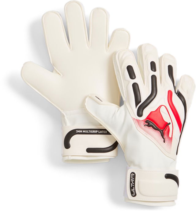 ULTRA Match Protect Youth Goalkeeper Gloves with 3MM Multigrip Latex and Thumbwrap