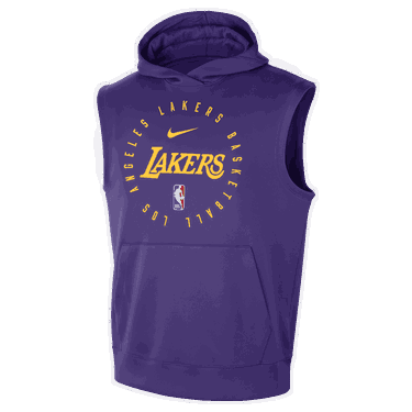 Суитчър Nike NBA Dri-FIT Lakers Spotlight Hoodie Лилаво | HJ9173-504, 0