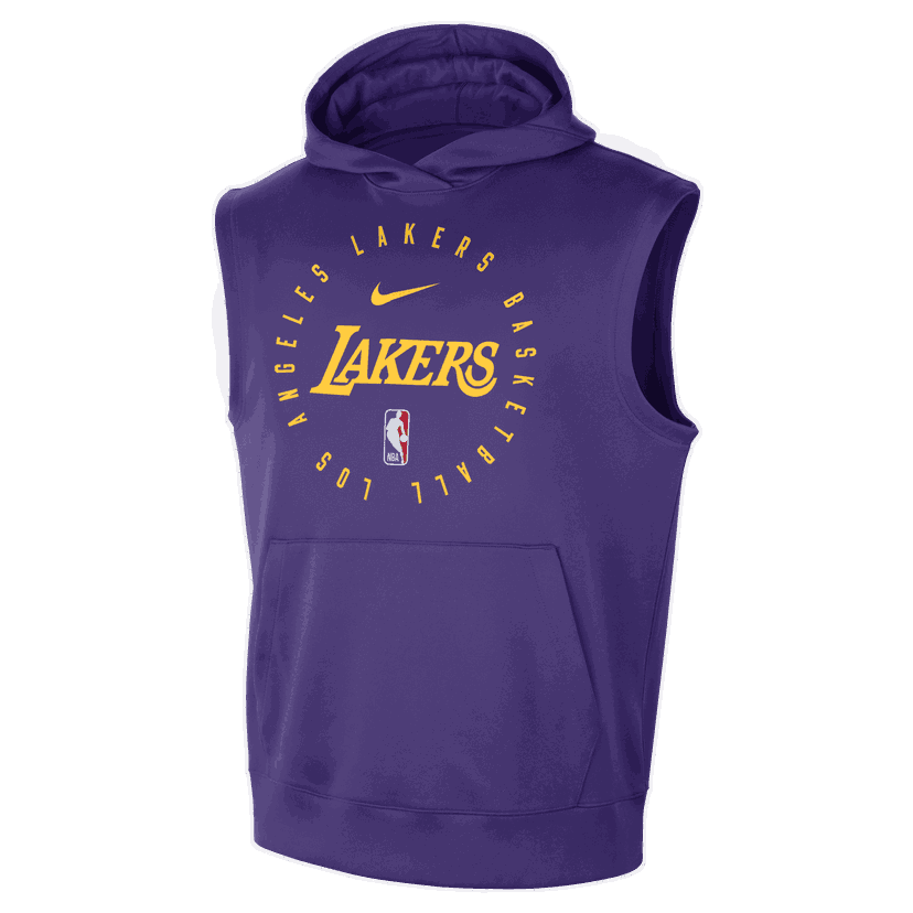 Суитчър Nike NBA Dri-FIT Lakers Spotlight Hoodie Лилаво | HJ9173-504