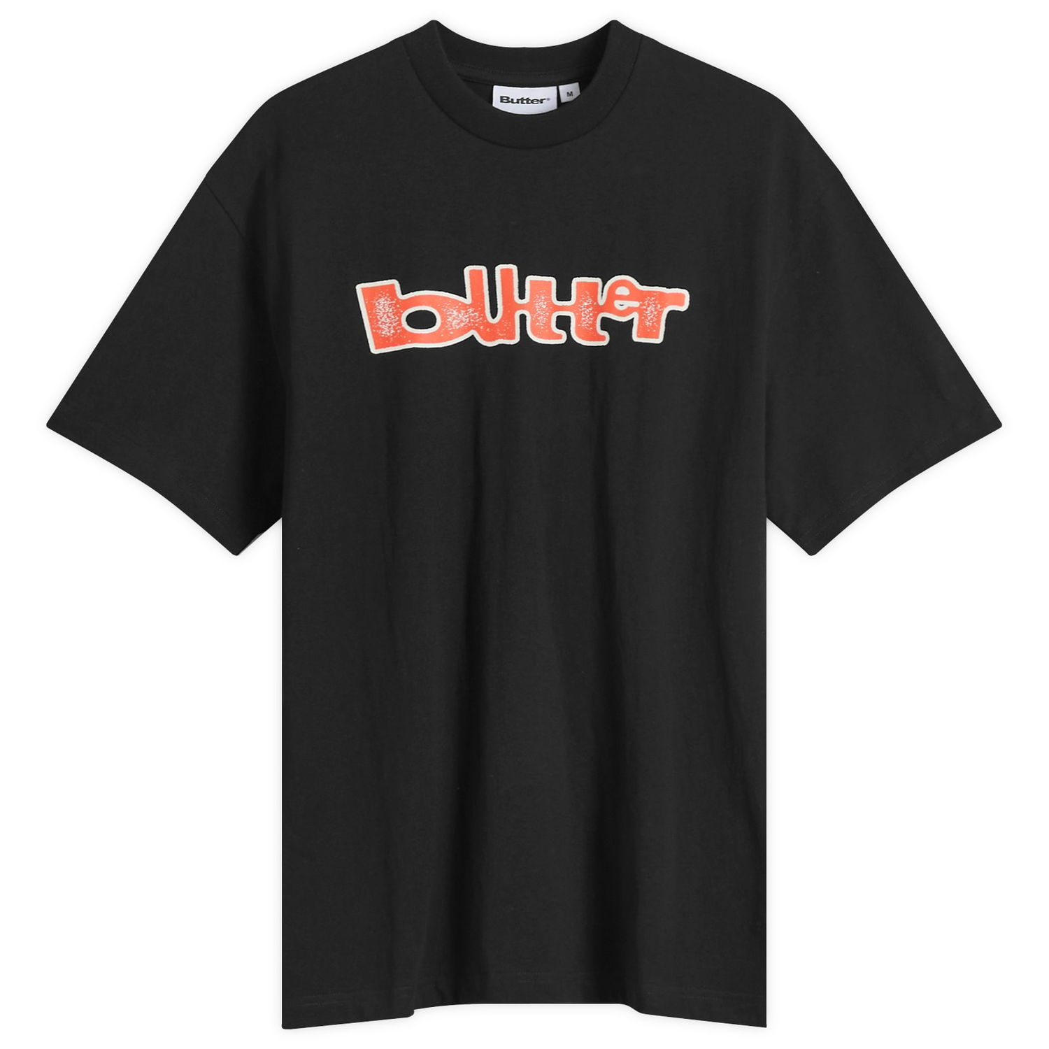 Тениска Butter Goods Warped T-Shirt Черно | BG251101-BLK, 1