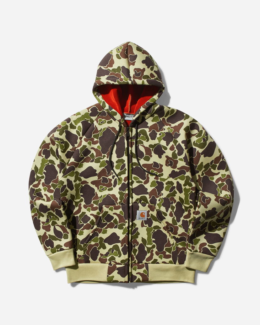 Суитчър Carhartt WIP Hooded Jacket Camo Зелено | I032935 2FAXX