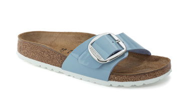 Кецове и обувки Birkenstock Madrid Big Buckle Birko-Flor Синьо | 1025834, 6