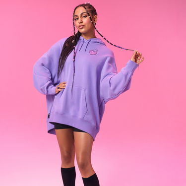 Суитчър Puma PUMA x HELLO KITTY AND FRIENDS Oversized Hoodie Лилаво | 631614_29, 2