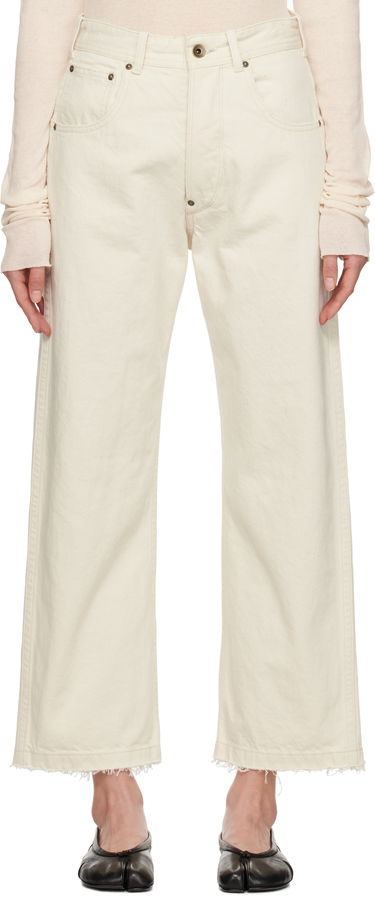 Дънки Maison Margiela Maison Margiela Frayed Jeans Бяло | S50LA0240 M30026, 0