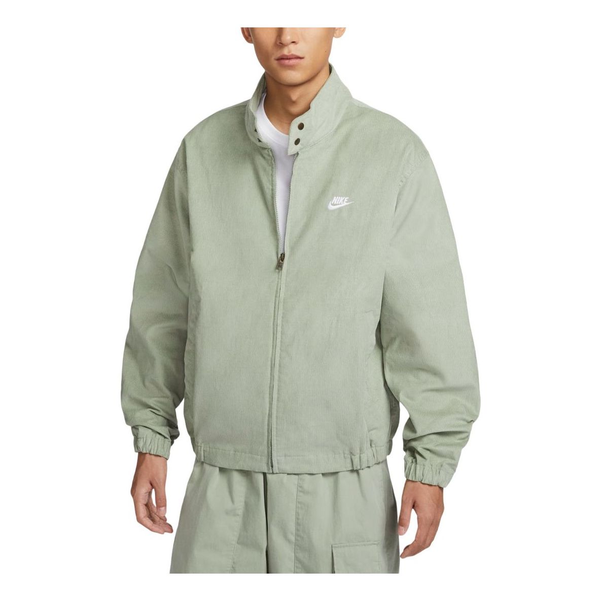 Яке бомбър Nike Sportswear Club Corduroy Harrington Jacket Зелено | FZ0632-370, 0