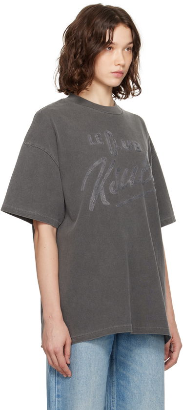 Тениска Ksubi Ksubi 'Le Club' Boyfriend T-Shirt Сиво | WPF25TE005, 1